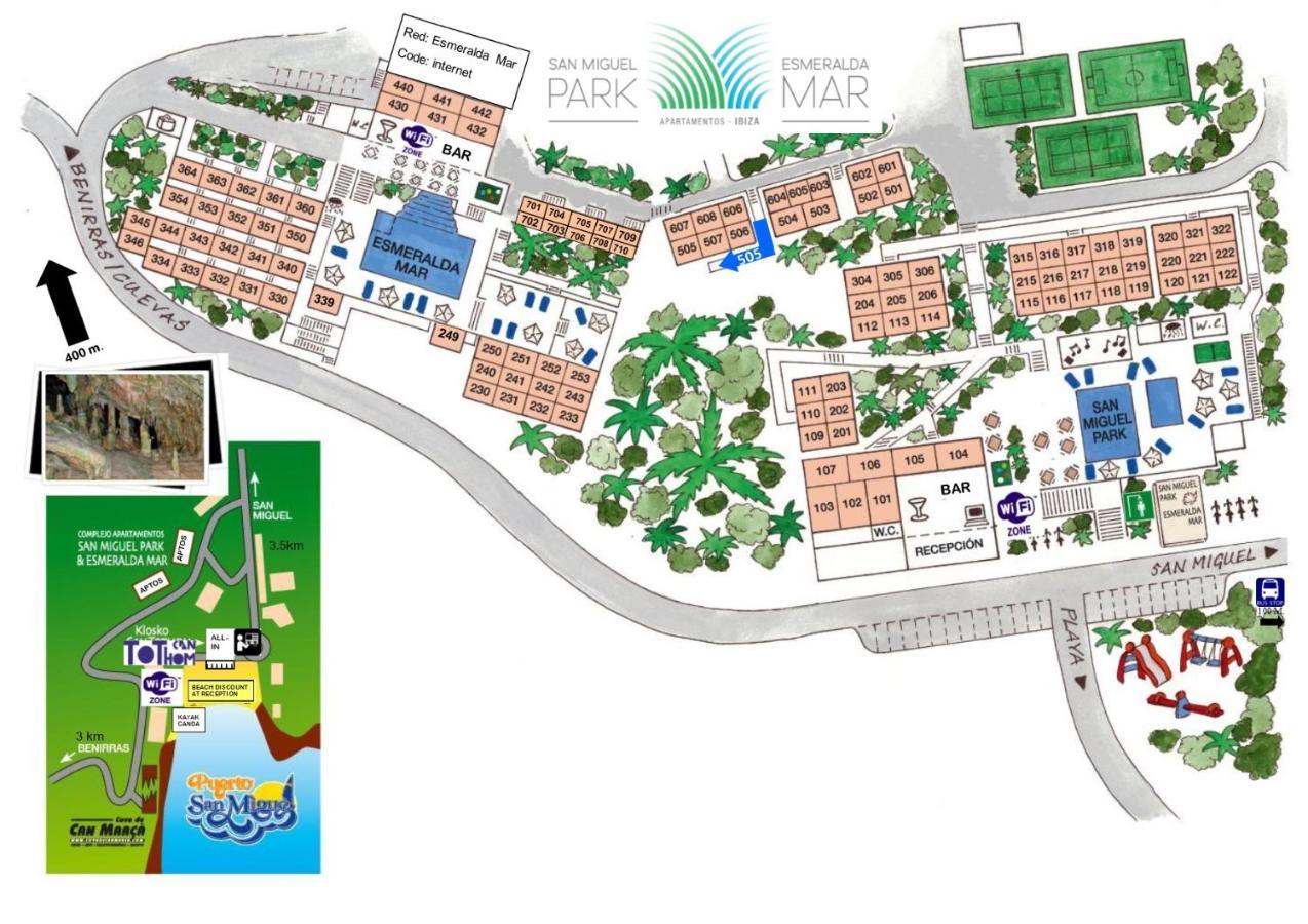 Apartamentos San Miguel Park & Esmeralda Mar Port de Sant Miguel Eksteriør billede